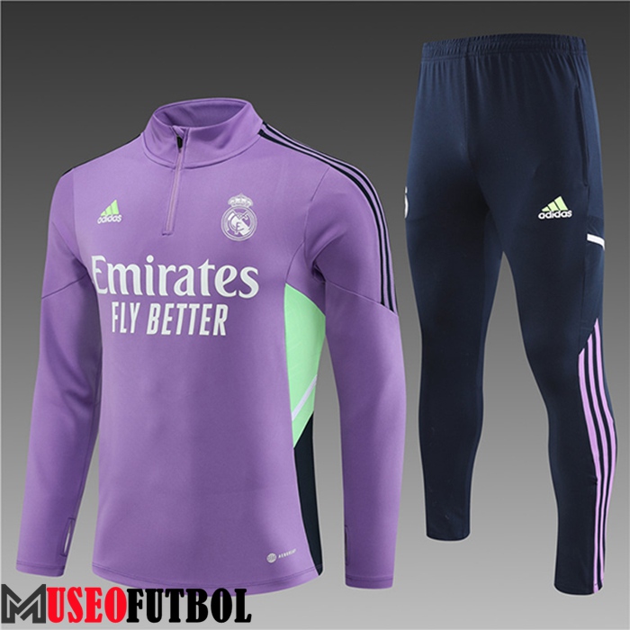 Chandal Equipos De Futbol Real Madrid Ninos Violeta 2023/2023