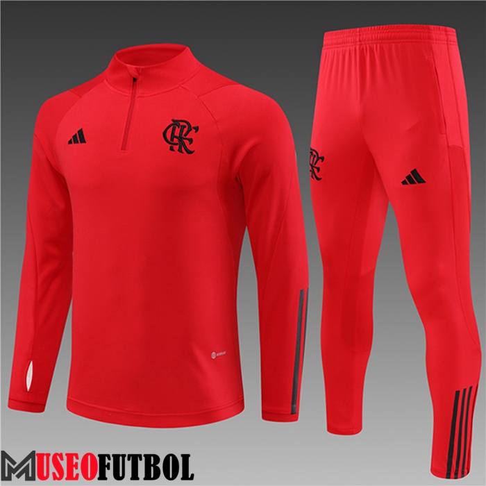 Chandal Equipos De Futbol Flamenco Ninos Rojo 2023/2024