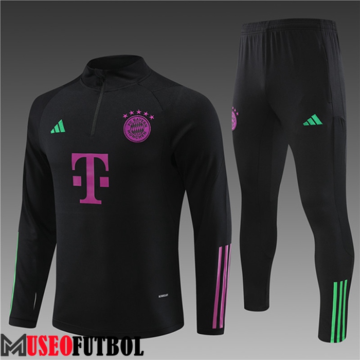 Chandal Equipos De Futbol Bayern Munich Ninos Negro 2023/2024