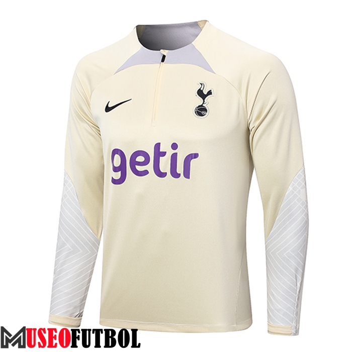 Sudadera De Entrenamiento Tottenham Hotspurs Amarillo 2023/2023 -01