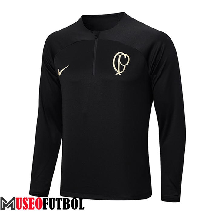 Sudadera De Entrenamiento Corinthians Negro 2023/2024