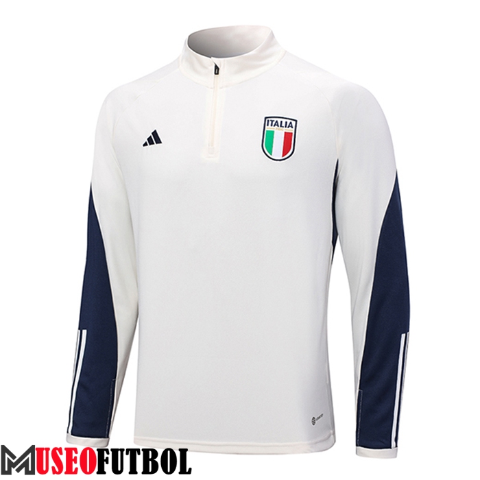 Sudadera De Entrenamiento Italia Blanco 2023/2024