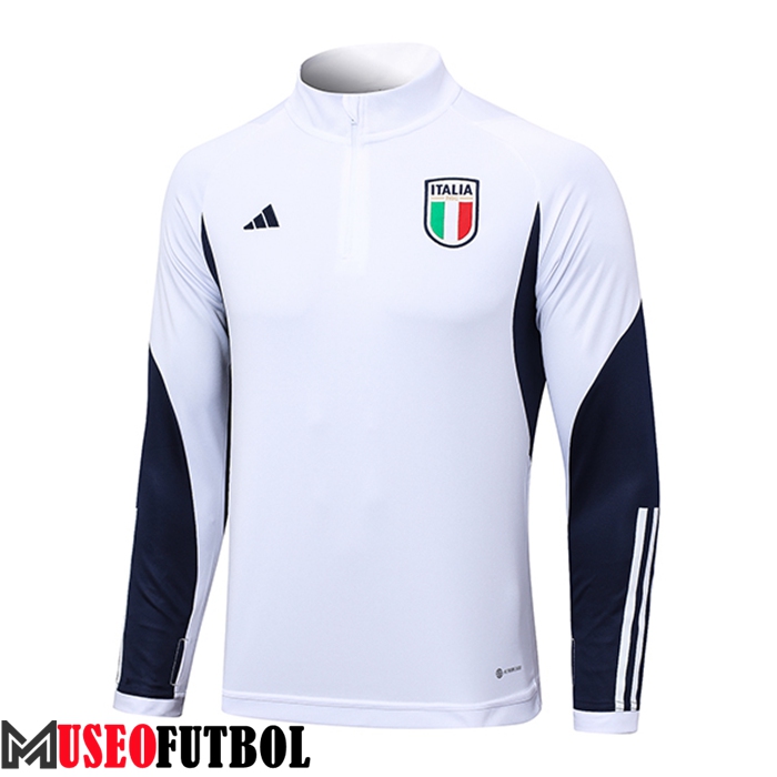 Sudadera De Entrenamiento Italia Blanco 2023/2024