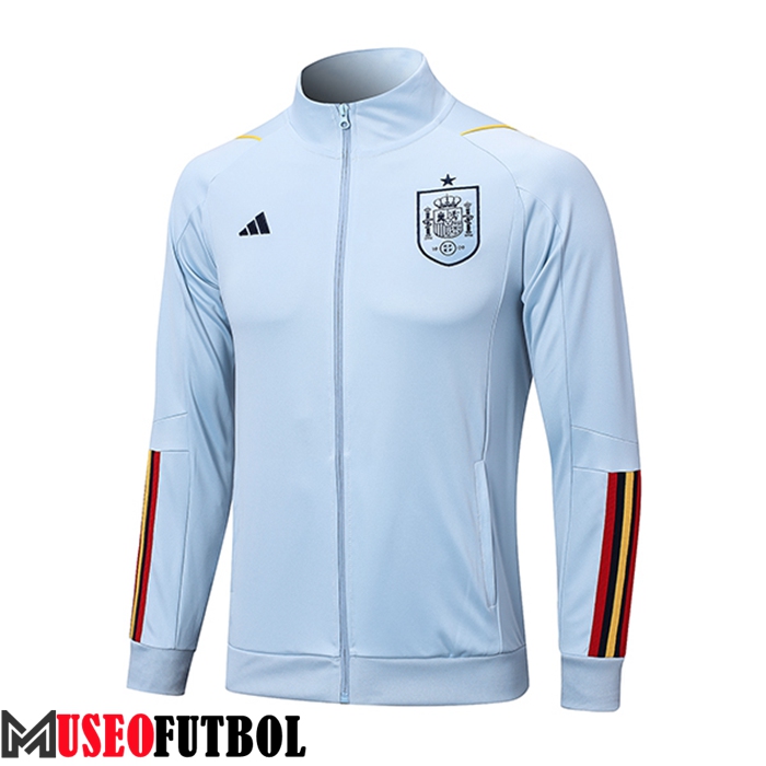 Chaquetas Futbol España Azul Claro 2023/2023