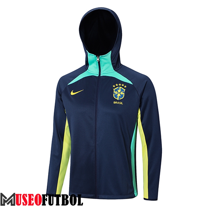 Chaqueta Con Capucha Brasil Azul marino 2023/2023