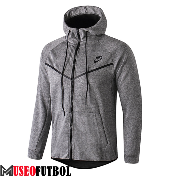 Chaqueta Con Capucha Nike Gris Claro 2022/2023