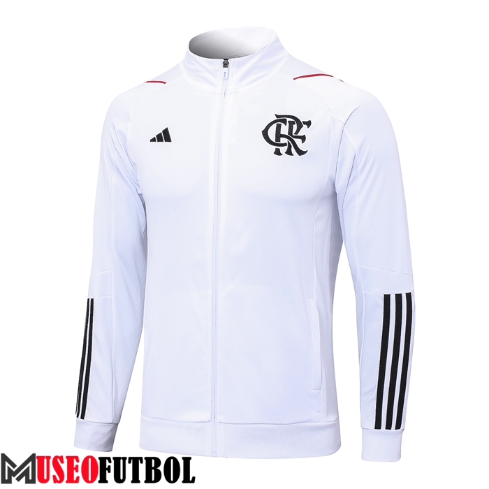 Chaquetas Futbol Flamenco Blanco 2023/2024