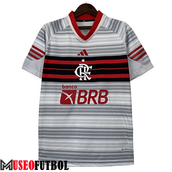 Camisetas De Futbol Flamengo Special Edition Blanco/Gris 2023/2024