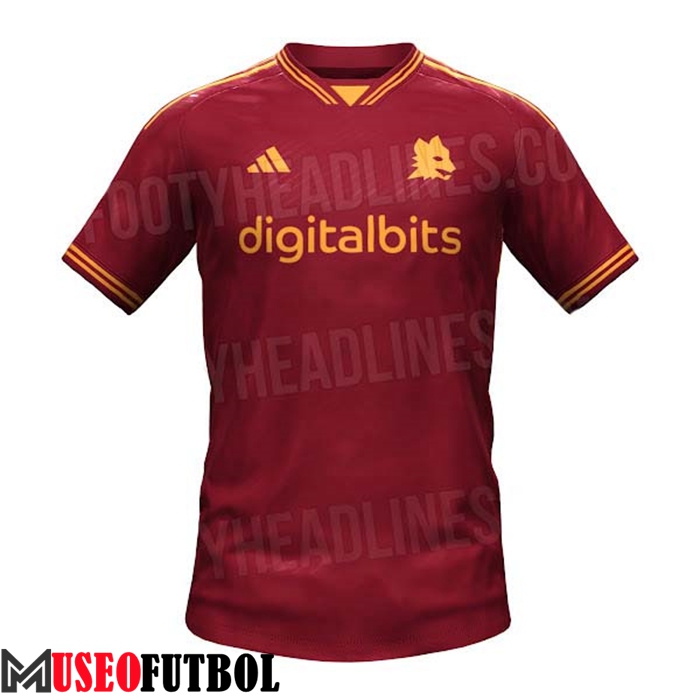 Camisetas De Futbol AS Roma Primera Leaked Version 2023/2024