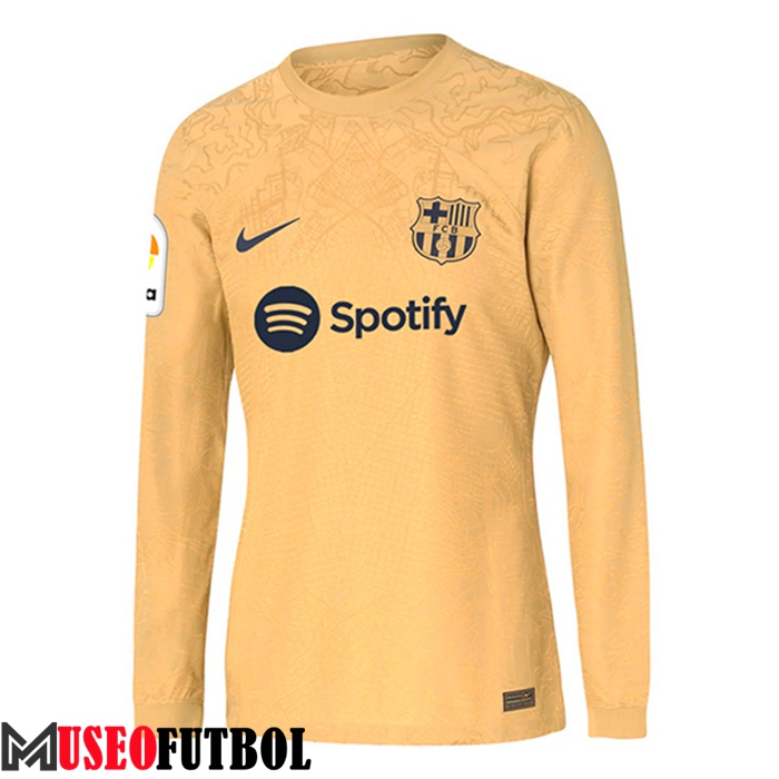 Camisetas De Futbol FC Barcelona Segunda Manga Larga 2023/2024