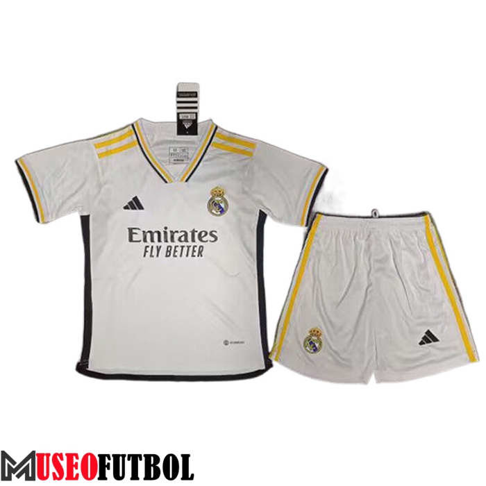 Camisetas De Futbol Real Madrid Ninos Primera Leaked Version 2023/2024