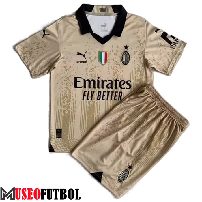 Camisetas De Futbol AC Milan Ninos X KOCHE Portero 2023/2024