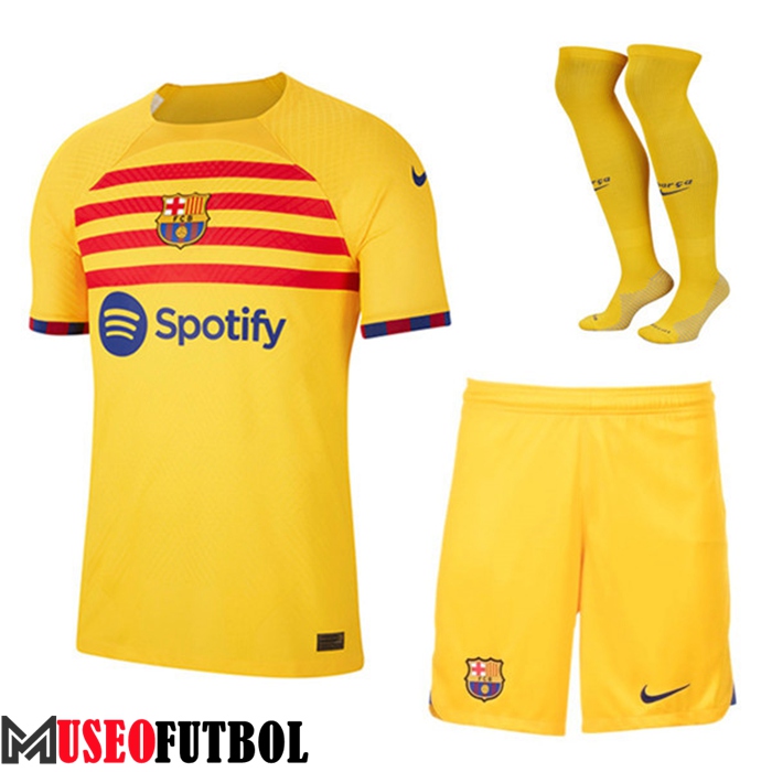 Camisetas De Futbol FC Barcelona Fourth (Cortos + Calcetines) 2022/2023