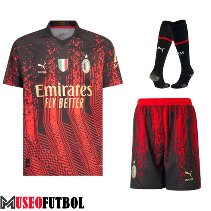 Camisetas De Futbol AC Milan x KOCHE Fourth (Cortos + Calcetines) 2022/2023