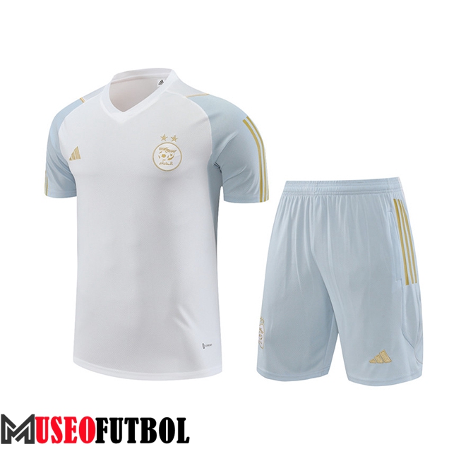 Camiseta Entrenamiento + Cortos Argelia Blanco 2023/2024