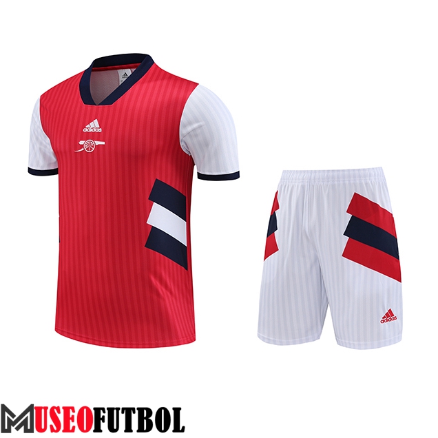 Camiseta Entrenamiento + Cortos Arsenal Rojo 2023/2024