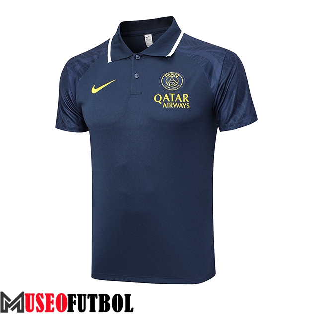 Camiseta Polo PSG Negro 2023/2024