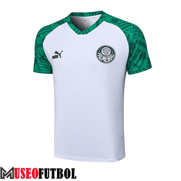 Camiseta Polo Palmeiras Blanco 2023/2024