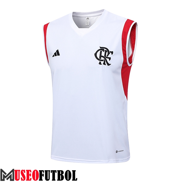 Chalecos De Futbol Flamengo Blanco 2023/2024