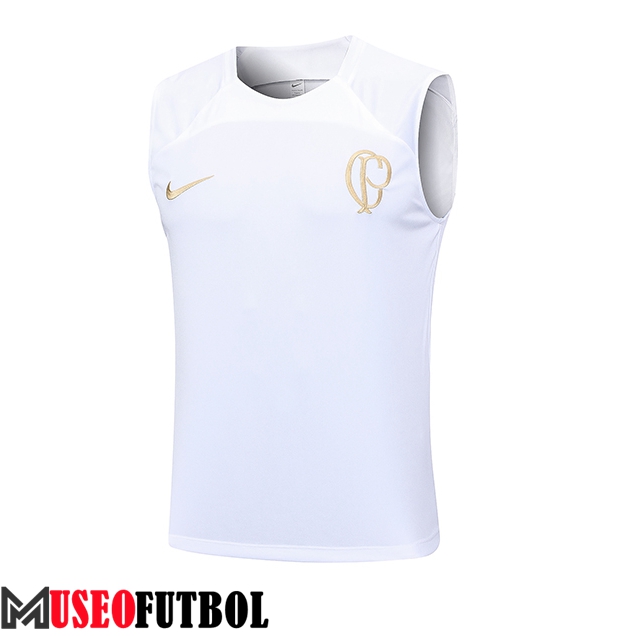 Chalecos De Futbol Corinthians Blanco 2023/2024