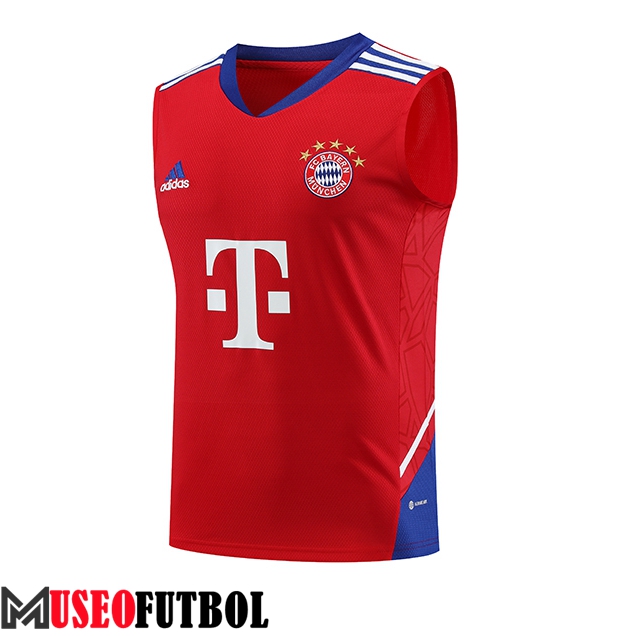 Chalecos De Futbol Bayern Munich Rojo 2023/2024