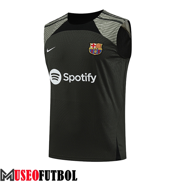 Chalecos De Futbol FC Barcelona Verde 2023/2024