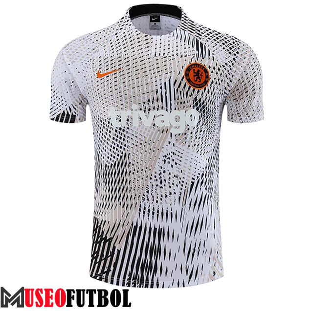 Camiseta Entrenamiento FC Chelsea Blanco 2023/2024