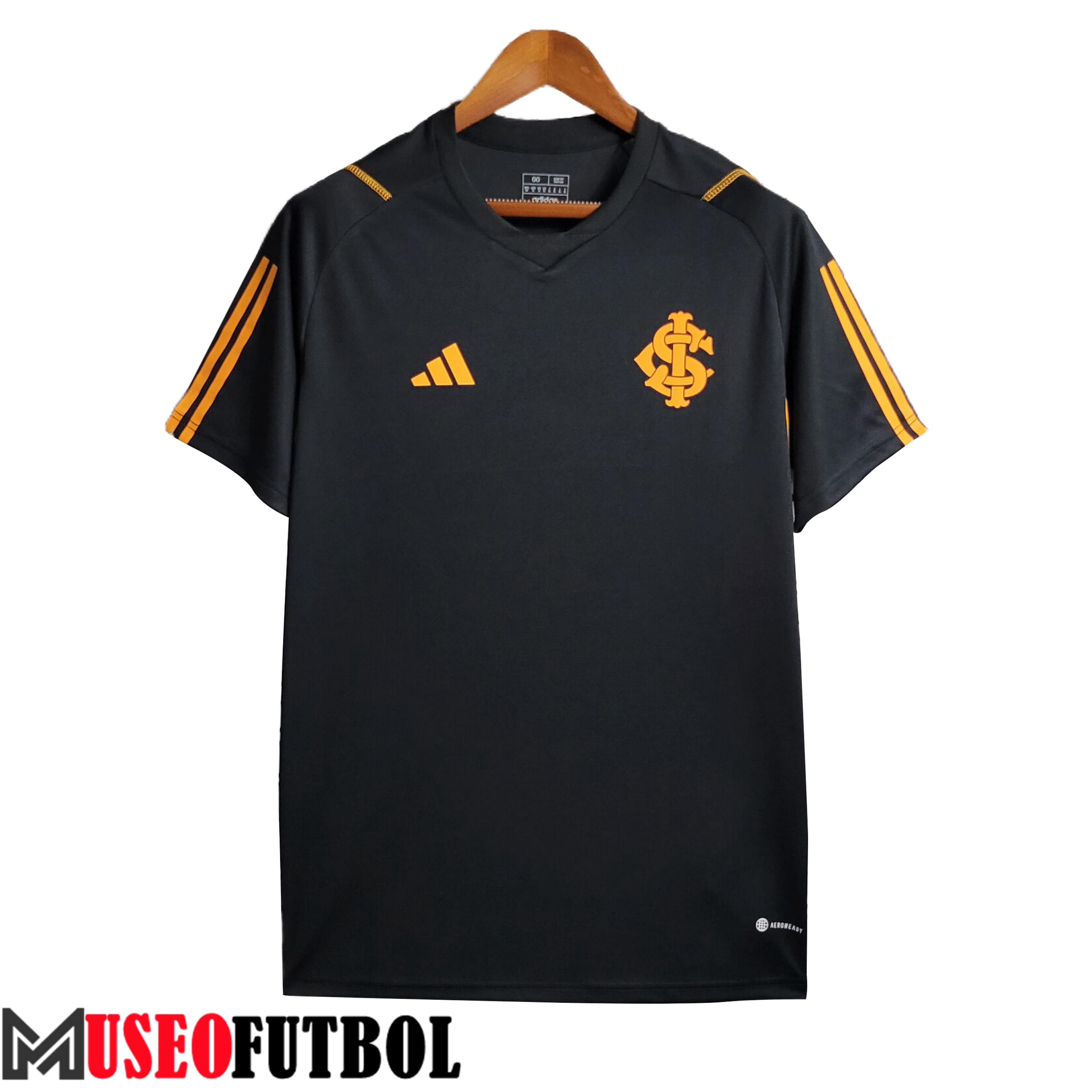 Camiseta Entrenamiento Internacional Negro 2023/2024