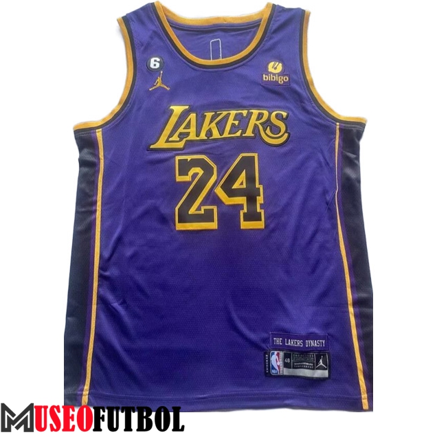 Camisetas Los Angeles Lakers (IRVING #2) 2022/23 Violeta