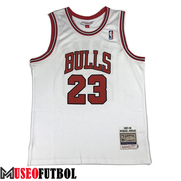 Camisetas Chicago Bulls (JORDAN #23) 2022/23 Blanco