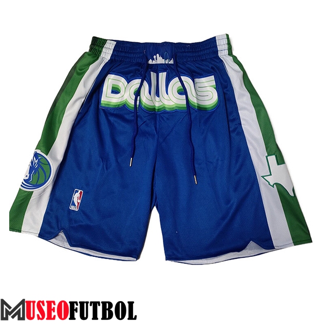 Cortos NBA Dallas Mavericks 2023 Azul