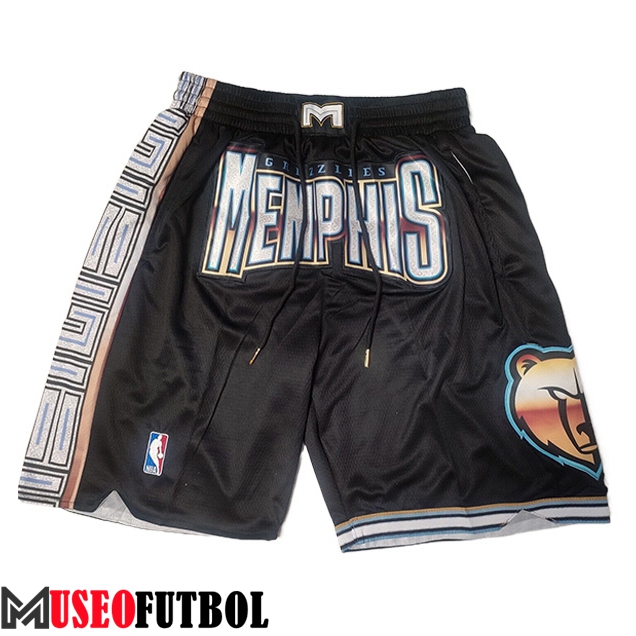 Cortos NBA Memphis Grizzlies 2023 Negro