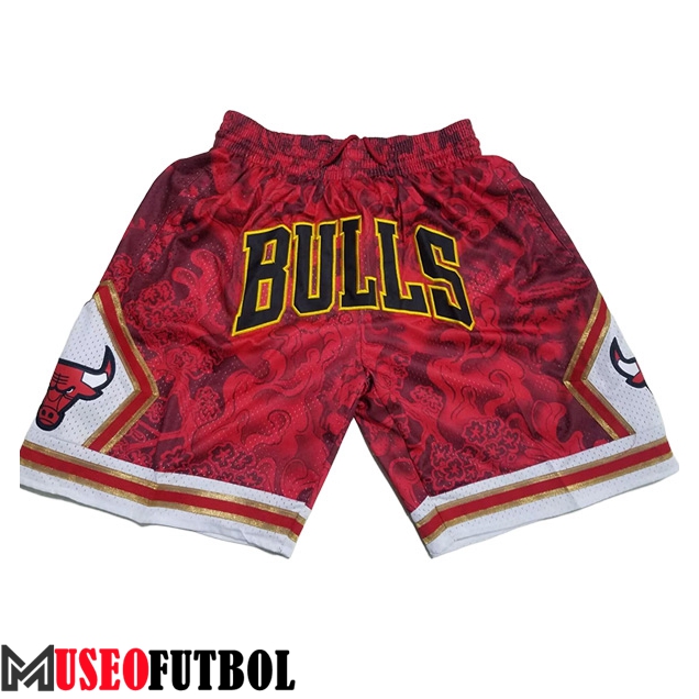 Cortos NBA Chicago Bulls Rojo Limited Edition