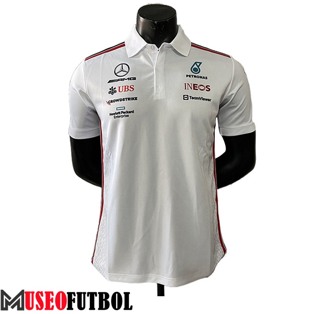 Polo F1 Mercedes Benz Team Blanco 2023