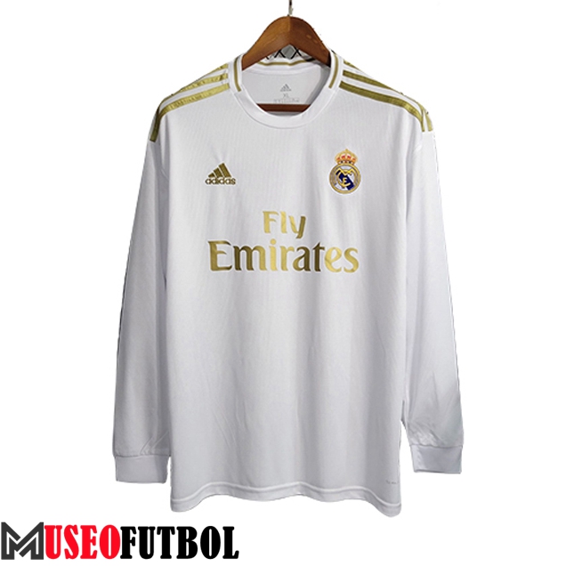 Camisetas De Futbol Real Madrid Primera Manga Larga 2019/2020