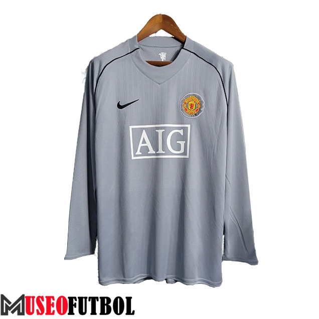 Camisetas De Futbol Manchester United Portero Manga Larga 2007/2008