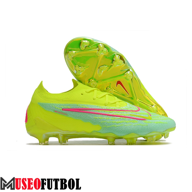 Nike Botas De Fútbol Phantom GX Low Gang Elite FG Verde