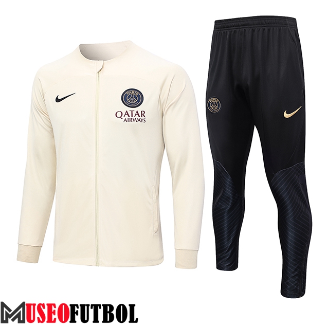 Chandal Equipos De Futbol - Chaqueta PSG Blanco 2023/2024 -02