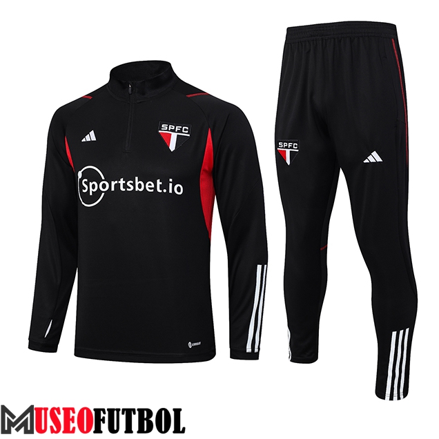 Chandal Equipos De Futbol Sao Paulo FC Negro 2023/2024