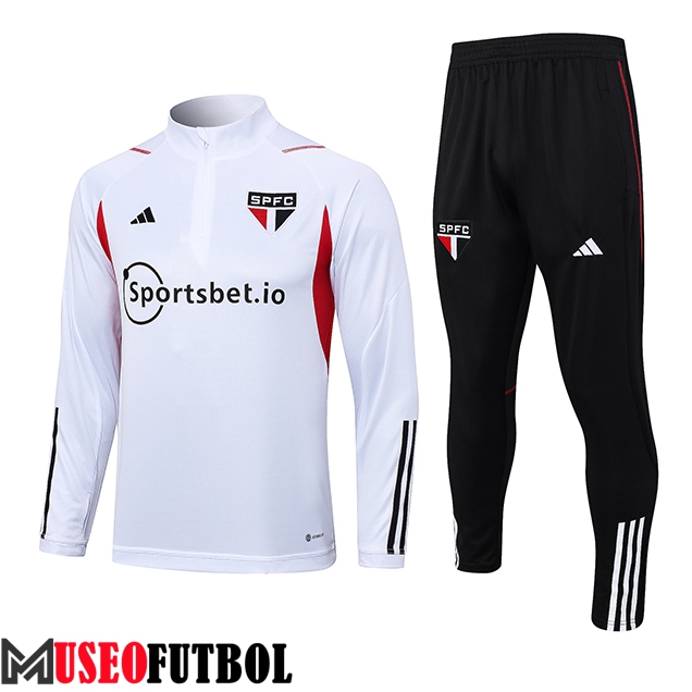 Chandal Equipos De Futbol Sao Paulo FC Blanco 2023/2024