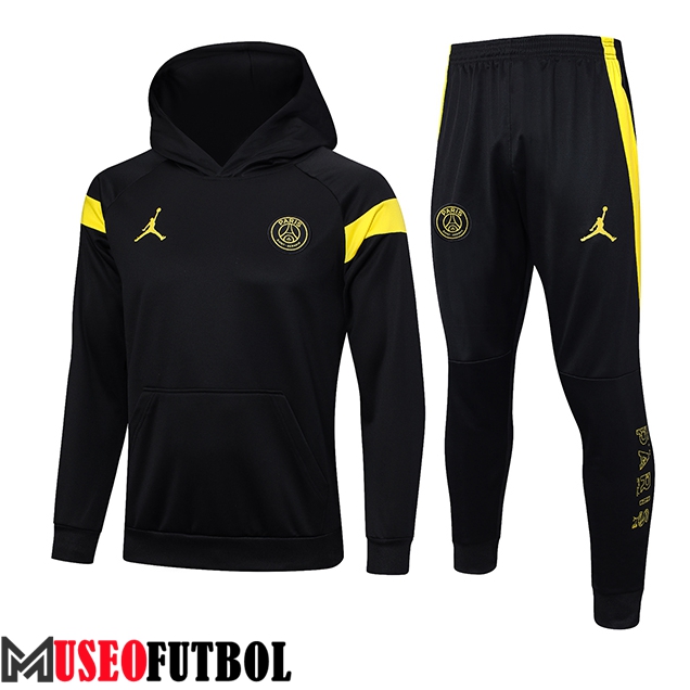 Chaqueta Con Capucha Chandal Jordan PSG Negro 2023/2024