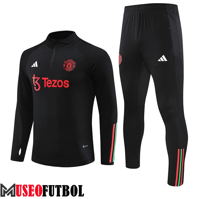 Chandal Equipos De Futbol Manchester United Negro 2023/2024