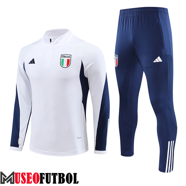 Chandal Equipos De Futbol Italia Blanco 2023/2024 -02