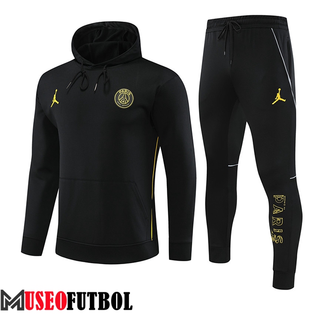 Chaqueta Con Capucha Chandal Jordan PSG Negro 2023/2024