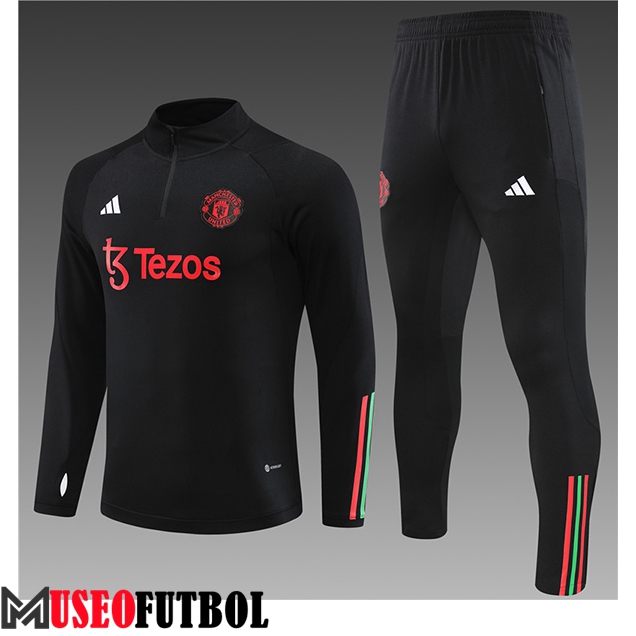 Chandal Equipos De Futbol Manchester United Ninos Negro 2023/2024