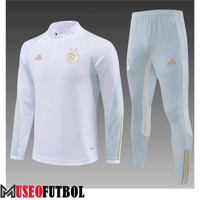 Chandal Equipos De Futbol Argelia Ninos Blanco 2023/2024