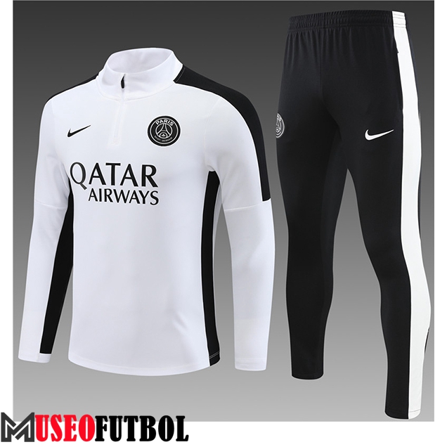 Chandal Equipos De Futbol PSG Ninos Blanco 2023/2024