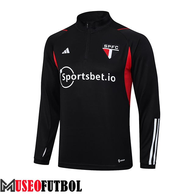 Sweatshirt Training Sao Paulo FC Negro 2023/2024