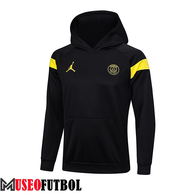 Sweatshirt Training Capuche Jordan PSG Negro 2023/2024 -03