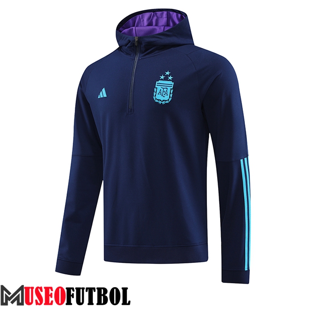 Sweatshirt Training Capuche Argentin Azul marino 2023/2024